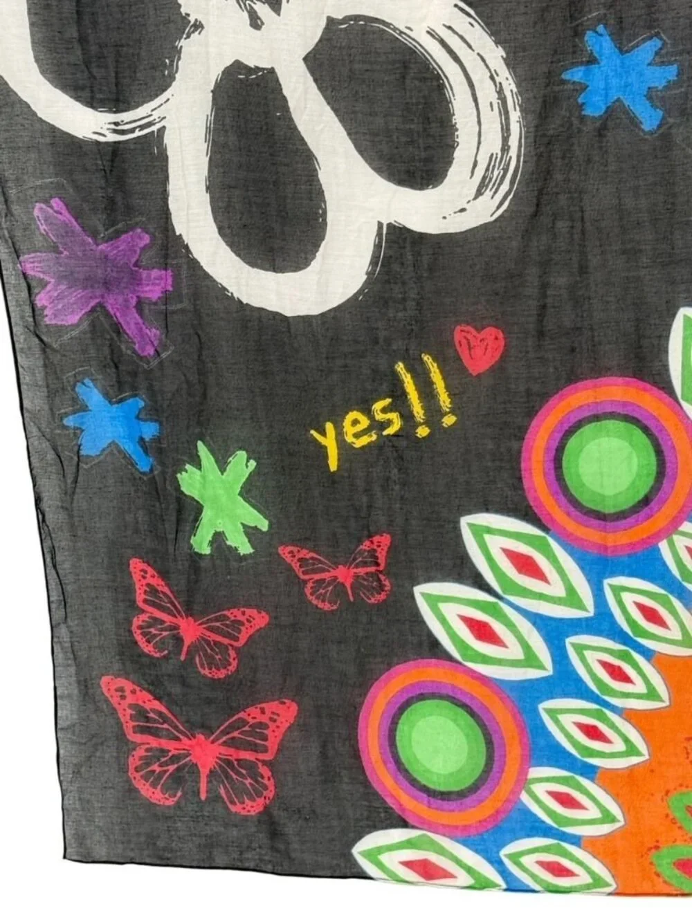 Desigual Women's Scarf Large 42 x 74.5 Artsy 